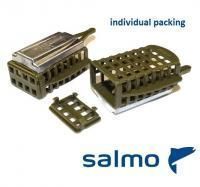 Кормушка фидерная Salmo FEEDER SQUARE с дном 060г